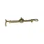Rasesafe Stock Pin Crop With Horses Head Gold Plate